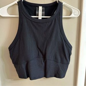 Lululemon crop tank built in bra